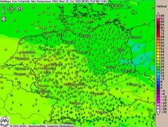 Zarter Temperaturanstieg?