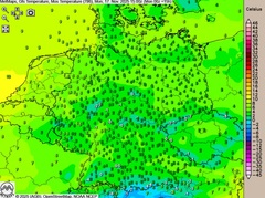 Nasse Stunden im Süden
