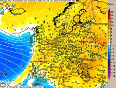 Viele Wolken &uuml;ber dem Nordwesten