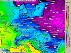 Extreme Kälte und Krieg