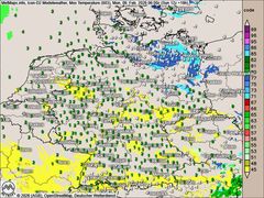 Wochenstart mit Glätte und Nebel