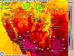 Irre Hitzewelle in den USA