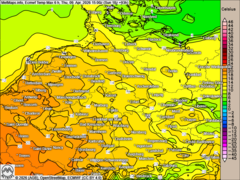 Tr&auml;umt vom Sommer - 20 oder 25 Grad C im Laufe der Woche?