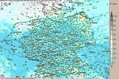 Schwitze-Hitze und Unwettergefahr