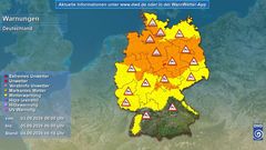 Sturmtief fegt heute über Deutschland