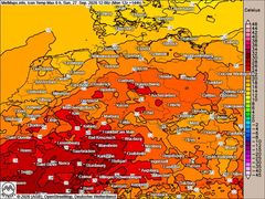 Spätsommerliches Wochenende voraus!