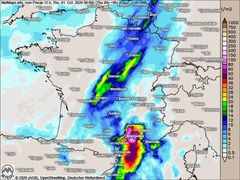 Wetter-Kontraste in Europa